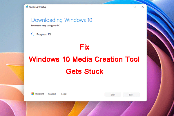 [FIXED] Windows 10 Media Creation Tool Stuck